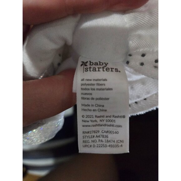 2021 Baby Starters Joy Hanging Plush Doll Brown Hair Tutu Ornament Christmas - Picture 5 of 10